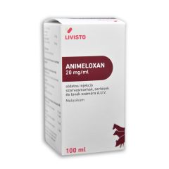 ANIMELOXAN 20 mg/ml oldatos injekció szarvasmarhák, sertések és lovak számára A.U.V.