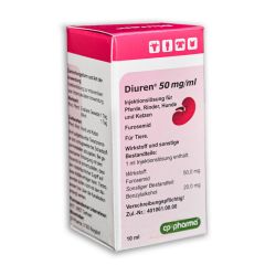 Diuren 50 mg/ml injekció - 10 ml