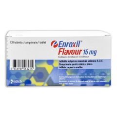 Enroxil 15 mg ízesített tabletta 100x