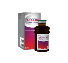 FORCERIS 30 mg/ml +133 mg/ml szuszpenziós injekció malacoknak-250 ml