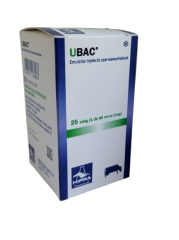 UBAC emulziós injekció szarvasmarháknak A.U.V.-25 adag