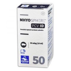  MHYOSPHERE PCV ID emulziós injekció sertéseknek A.U.V. -50 adag
