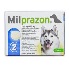Milprazon 12.5/125 mg tabl.