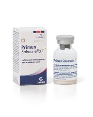 PRIMUN SALMONELLA T vakcina A.U.V. liofilizátum házityúkok számára ivóvízben történő használatra-2000 adagos