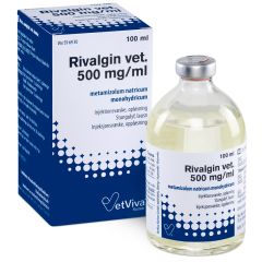 RIVALGIN 500 mg/ml oldatos injekció A.U.V.