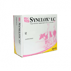 Synulox LC intramammális szuszpenzió teheneknek A.U.V