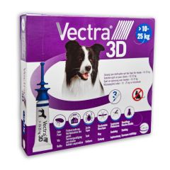 Vectra 3D rácsepegtető oldat 10-25 kg-os kutyáknak