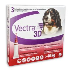 Vectra 3D rácsepegtető oldat 40 kg-nál nagyobb kutyáknak