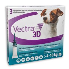 Vectra 3D rácsepegtető oldat 4-10 kg-os kutyáknak