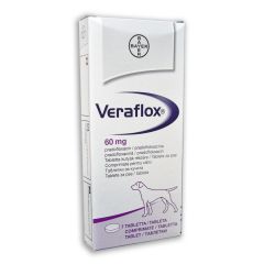Veraflox 60 mg tabletta kutyák részére